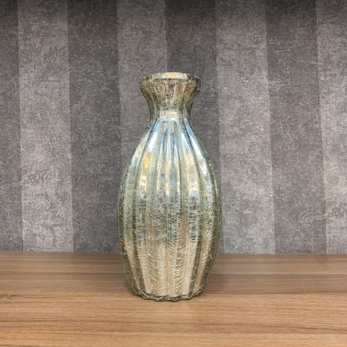گلدان شیشه ای مدل شکسته کوچک - تصویر 2