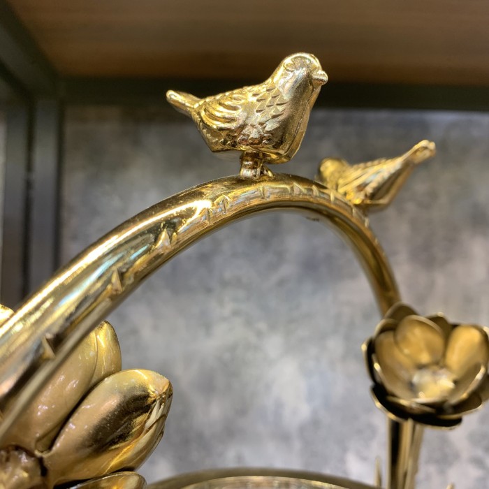 شمعدان گل رز تک شعله