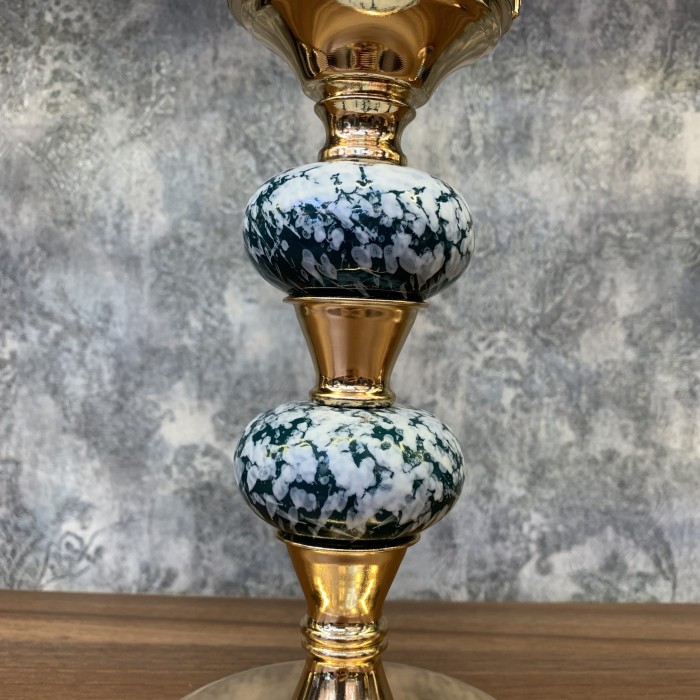 شمعدان سنگی دو تکه