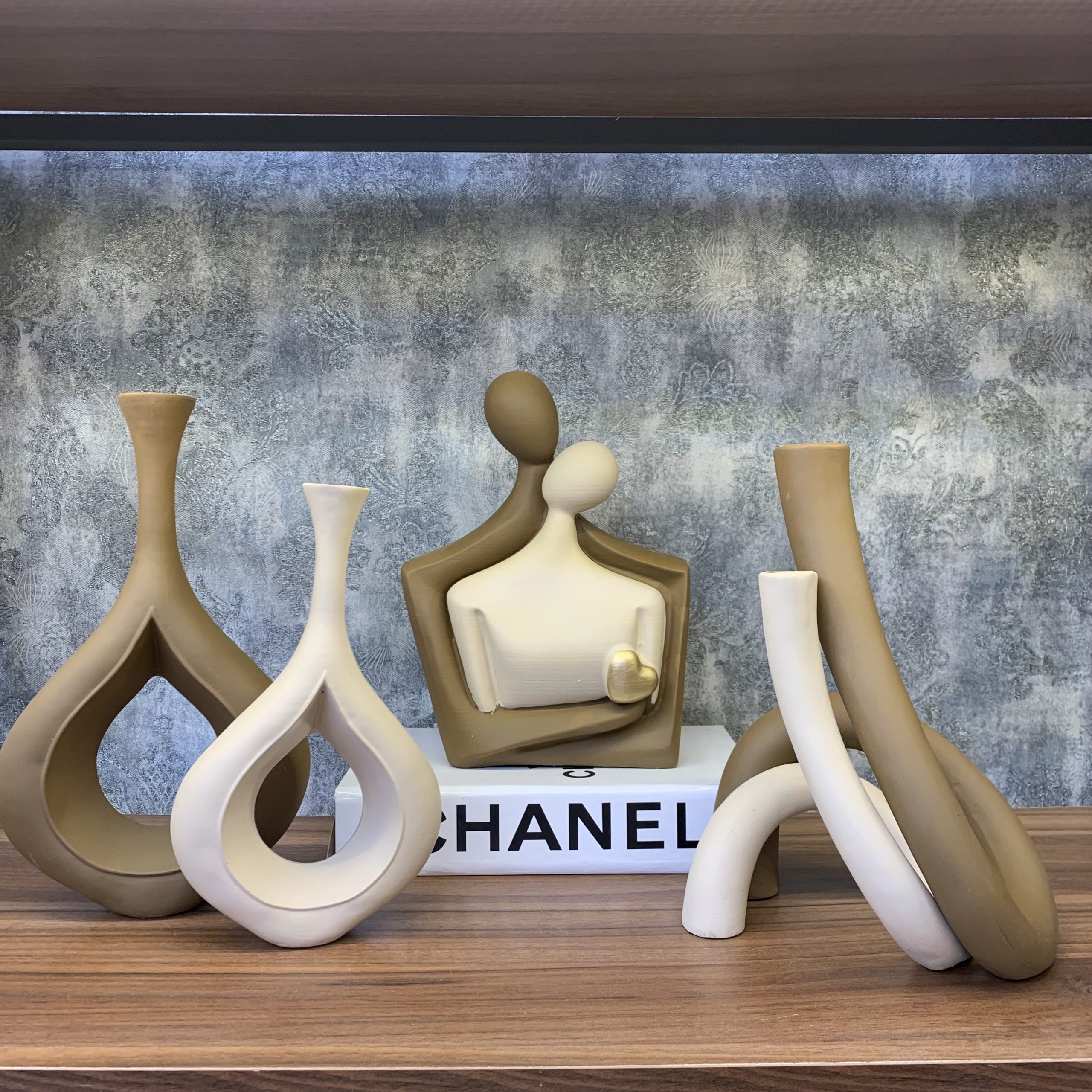 گلدان دکوری اشکی 