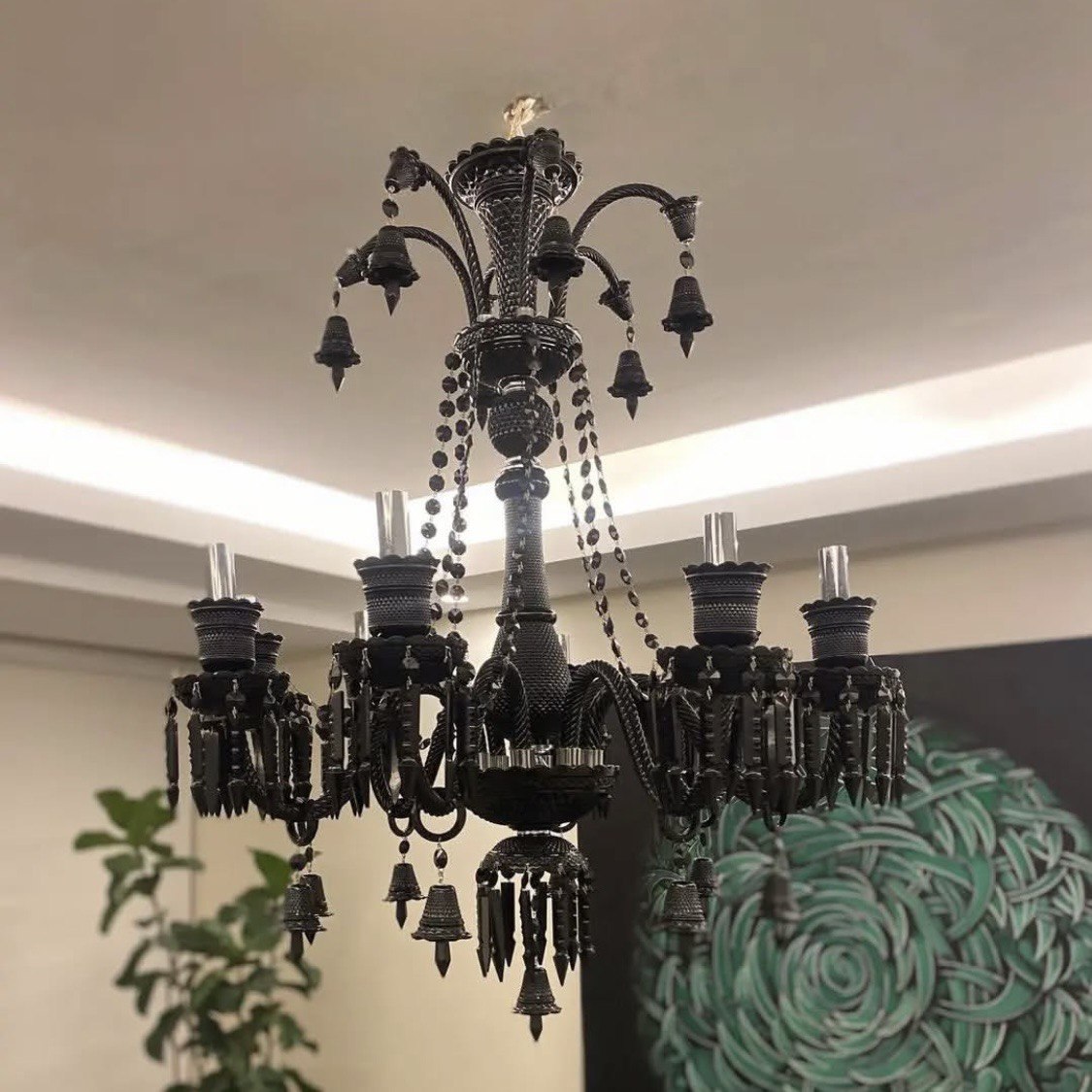 لوستر باکارات هشت شاخه