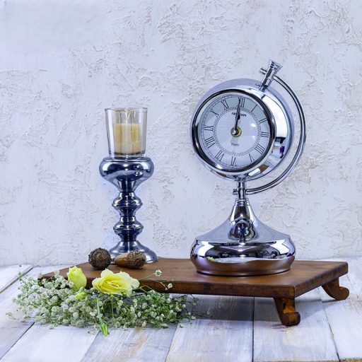 ساعت رومیزی آرتمیس 2033 نقره ای
